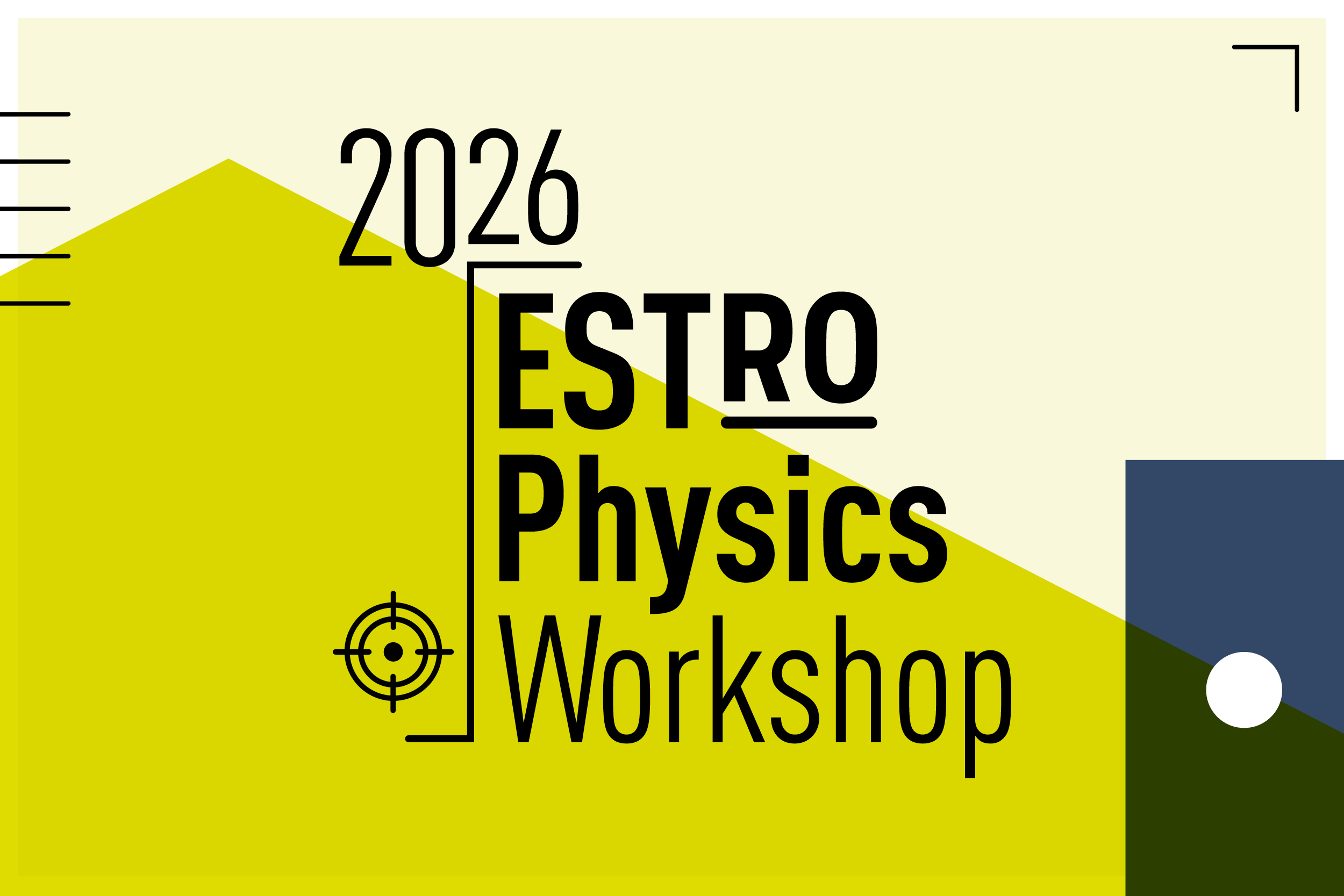 ESTRO Physics Workshop 2026 - Science in development